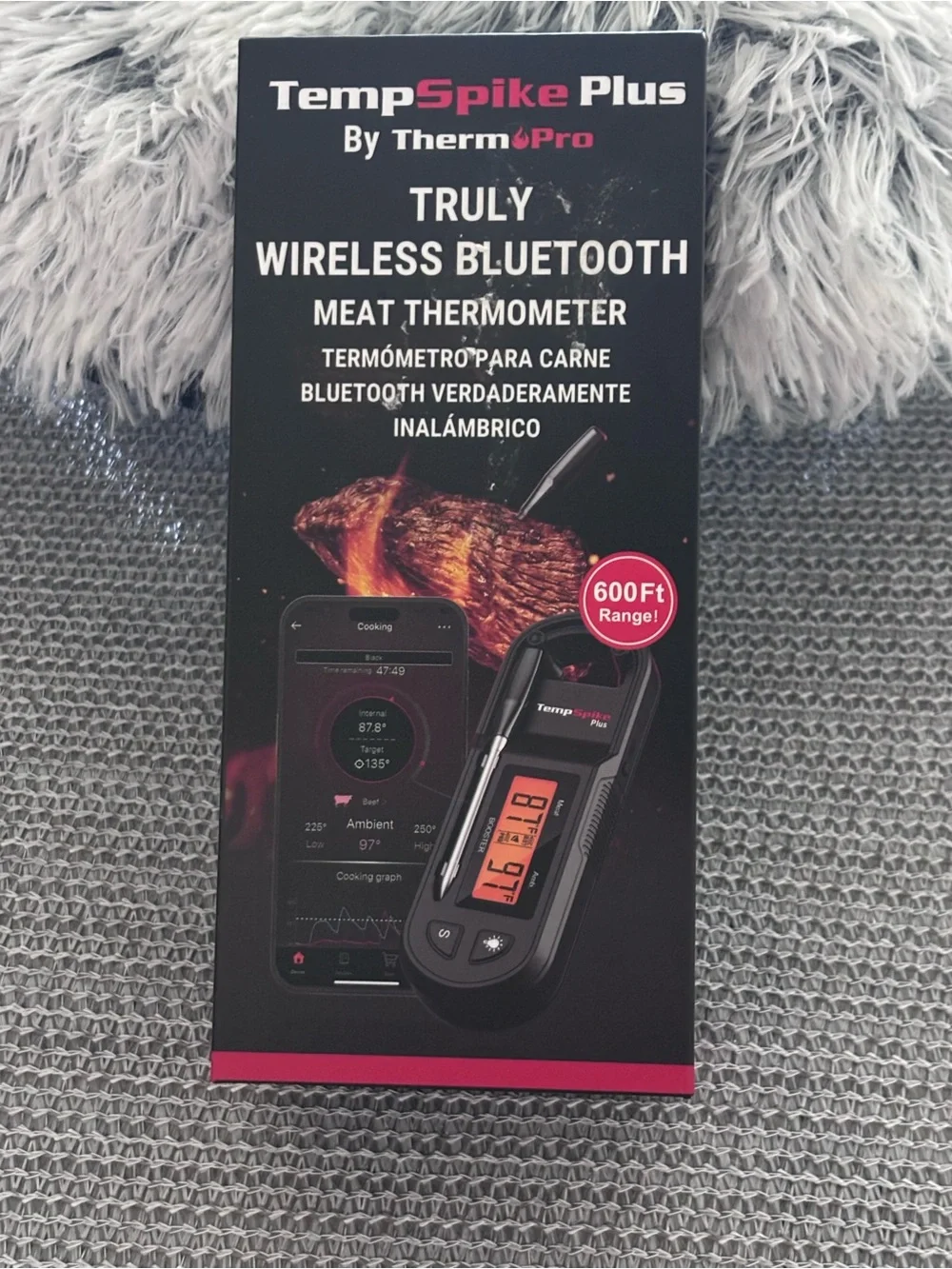 ThermoPro TempSpike Plus Wireless Meat Thermometer.